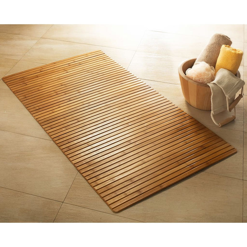 Load image into Gallery viewer, Kleine Wolke Kleine Wolke Badmat Bambus 60x115 cm bruin
