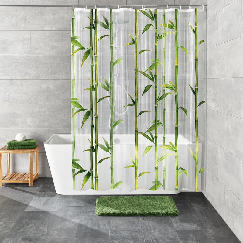 Load image into Gallery viewer, Kleine wolke douchegordijn bamboo 180x200 cm groen
