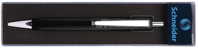 Load image into Gallery viewer, Schneider s-138201 balpen contrast zwart met blauwe vulling
