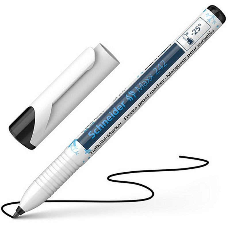 Load image into Gallery viewer, Schneider s-72421 diepvries-marker maxx 242 zwart
