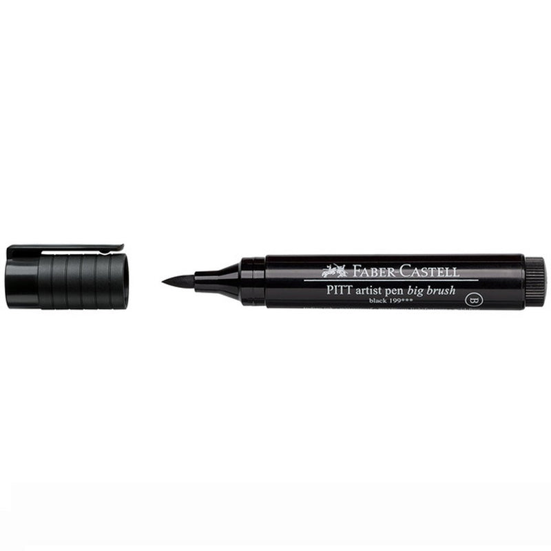 Load image into Gallery viewer, Faber castell fc-167699 artist pen big brush black 199 4 stuks
