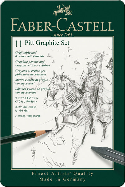 Load image into Gallery viewer, Faber castell fc-112972 grafietset faber-castell pitt 11-delig
