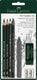 Faber castell fc-112997 potloodset faber-castell pitt graphite 7-delig op blister