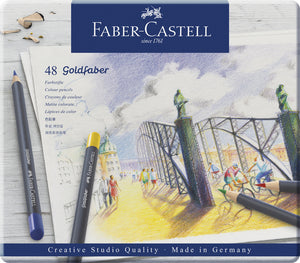 Faber castell fc-114748 kleurpotlood faber-castell goldfaber etui à 48 stuks