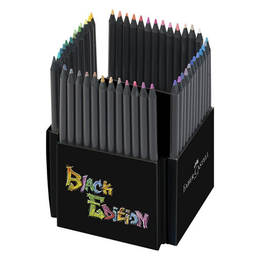 Faber castell fc-116450 black edition kleurpotloden 50 stuks