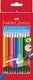 Faber-castell kleurpotloden faber castell kleurenassortiment uitwisbaar
