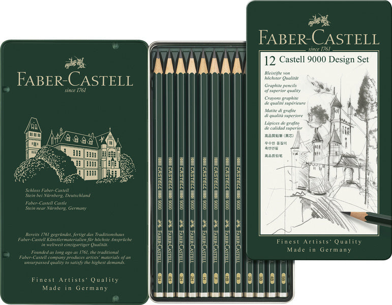 Load image into Gallery viewer, Faber castell fc-119064 potlood 9000 designset
