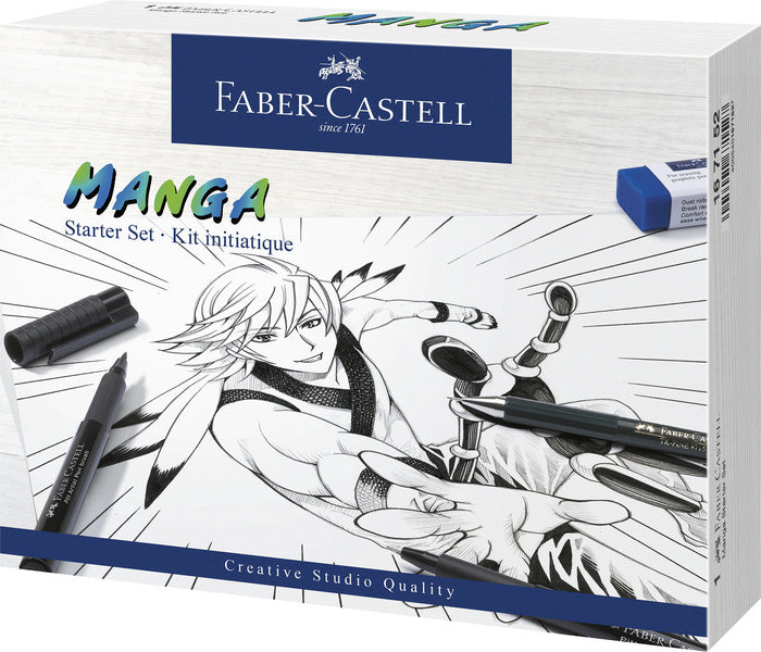 Load image into Gallery viewer, Faber castell fc-167152 tekenstift faber-castell pitt artist pen manga starterset
