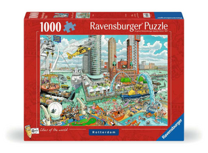 Ravensburger legpuzzel fleroux rotterdam, 1000st.