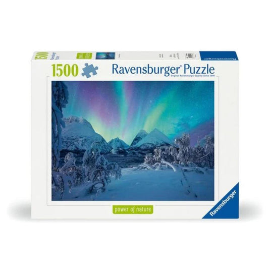 Ravensburger legpuzzel wenn die nordlichter tanzen, 1500st.