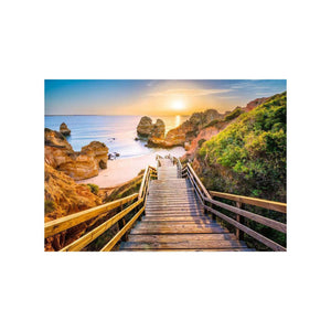 Ravensburger puzzel stairway to camilo beach, algarve 1000 stukjes