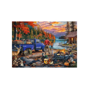 Ravensburger – sunset lake – legpuzzel – 300 stukjes