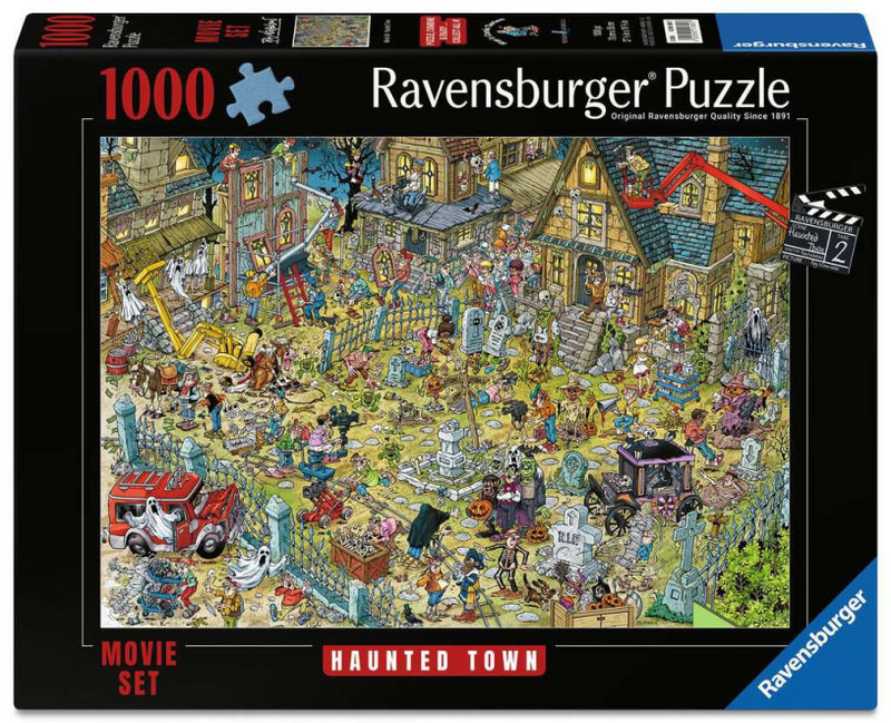 Load image into Gallery viewer, Ravensburger – movie set 2: haunted house – legpuzzel – 1000 stukjes
