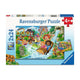 Ravensburger – pretpark – kinderpuzzel – 2 x 24 stukjes