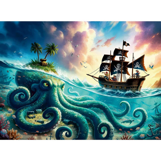 Ravensburger puzzel piratenschat 100pcs