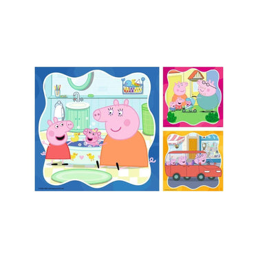 Ravensburger – familie eerst! – kinderpuzzel – 3 x 49 stukjes