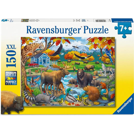 Ravensburger puzzel wildlife 150pcs