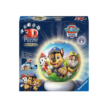 Ravensburger – paw patrol – 3d puzzle-ball nachtlicht – 73 stukjes