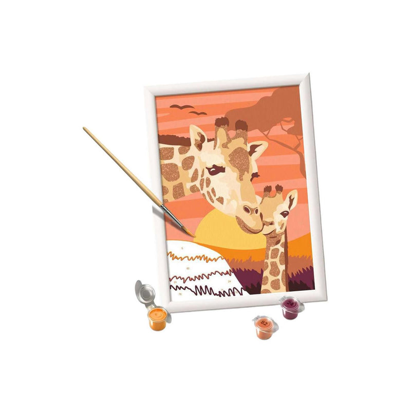 Load image into Gallery viewer, Ravensburger creart schilderen op nummer - giraffen
