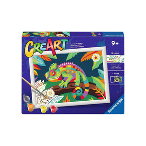 Ravensburger – creart: kameleon – schilderen op nummer