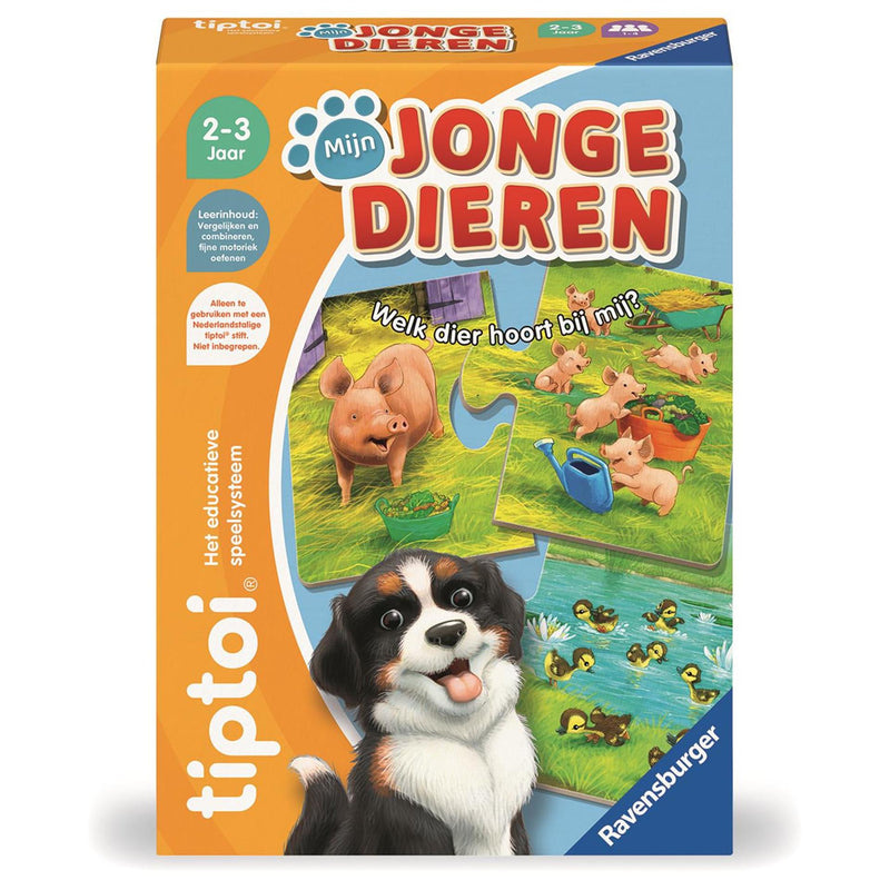 Load image into Gallery viewer, Ravensburger tiptoi® spel mijn jonge dieren
