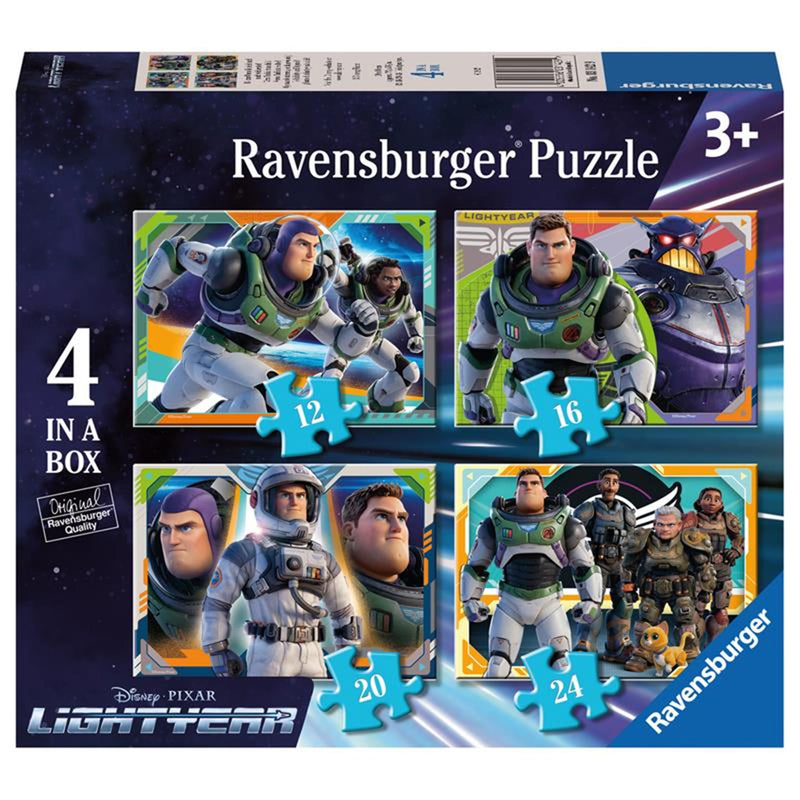 Load image into Gallery viewer, Ravensburger disney lightyear 4in1 legpuzzel
