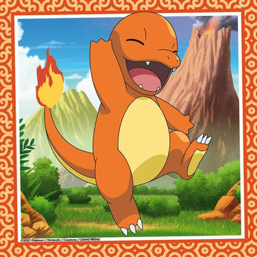 Ravensburger puzzel pokémon - legpuzzel - drie puzzels - 49 stukjes - kinderpuzzel