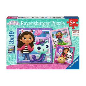 Ravensburger puzzel gabby's dollhouse 3x49pcs
