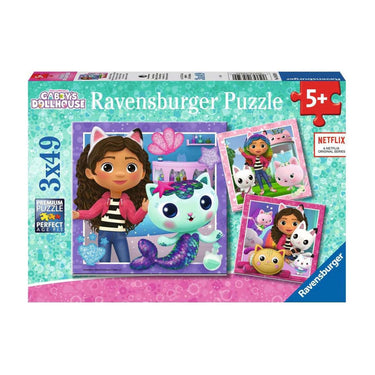 Ravensburger puzzel gabby's dollhouse 3x49pcs