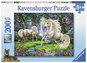 Ravensburger puzzel mystieke eenhoorns - legpuzzel - 200 stukjes