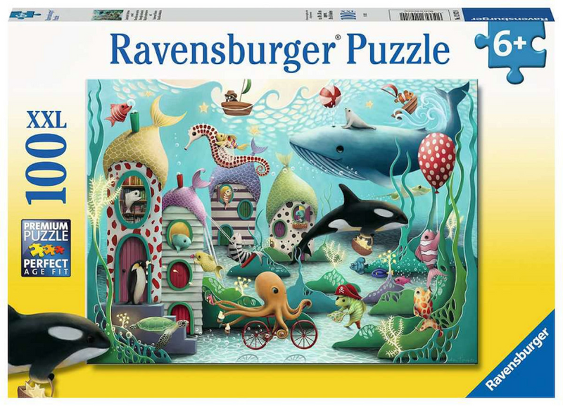 Load image into Gallery viewer, Ravensburger puzzel magische onderwaterwereld - legpuzzel - 100 stukjes
