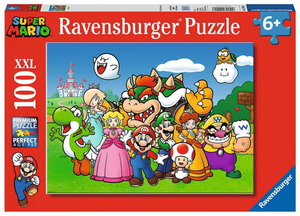 Ravensburger puzzel super mario - legpuzzel - 100 stukjes