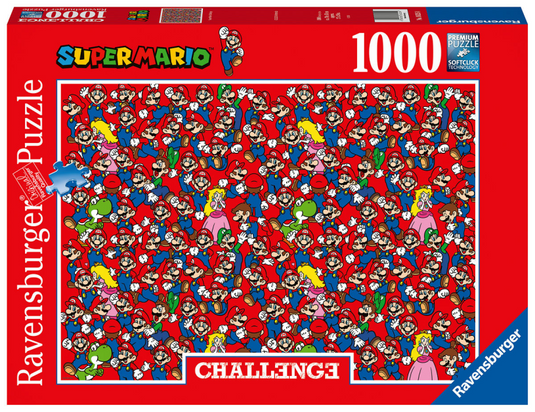 Ravensburger puzzel 1000 stukjes challenge - super mario