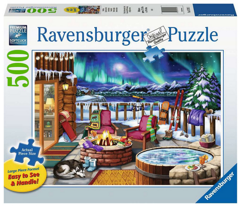 Load image into Gallery viewer, Ravensburger puzzel noorderlicht - legpuzzel - 500 stukjes
