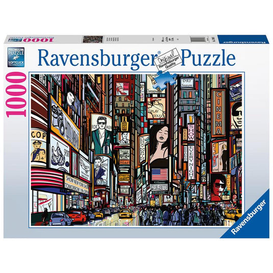 Ravensburger puzzel kleurrijk new york 1000 stukjes