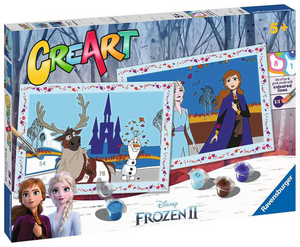 Ravensburger creart schilderen op nummer - frozen 2