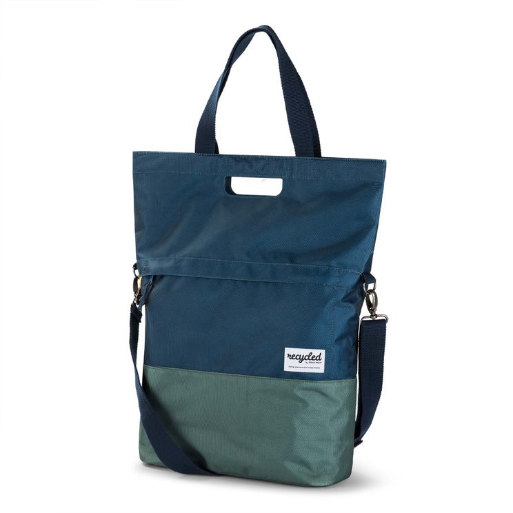 UrbanProof shopper bag RPET 20L blue-green