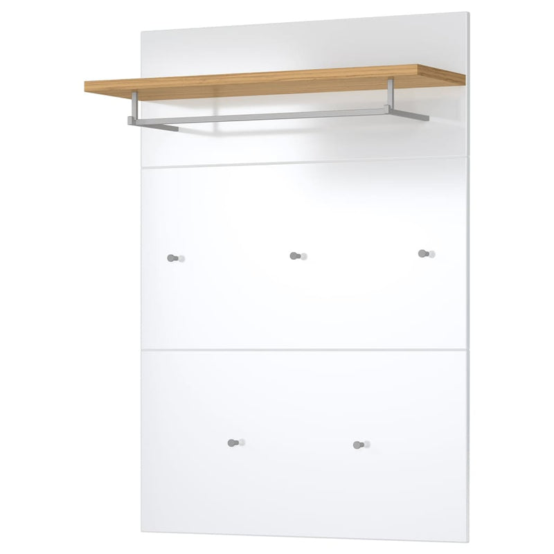 Load image into Gallery viewer, Germania Germania Kapstokpaneel GW-Frisco 75x30x110 cm Grandson eikenkleur wit

