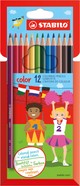 Stabilo color - kleurpotlood - set met 12 stuks