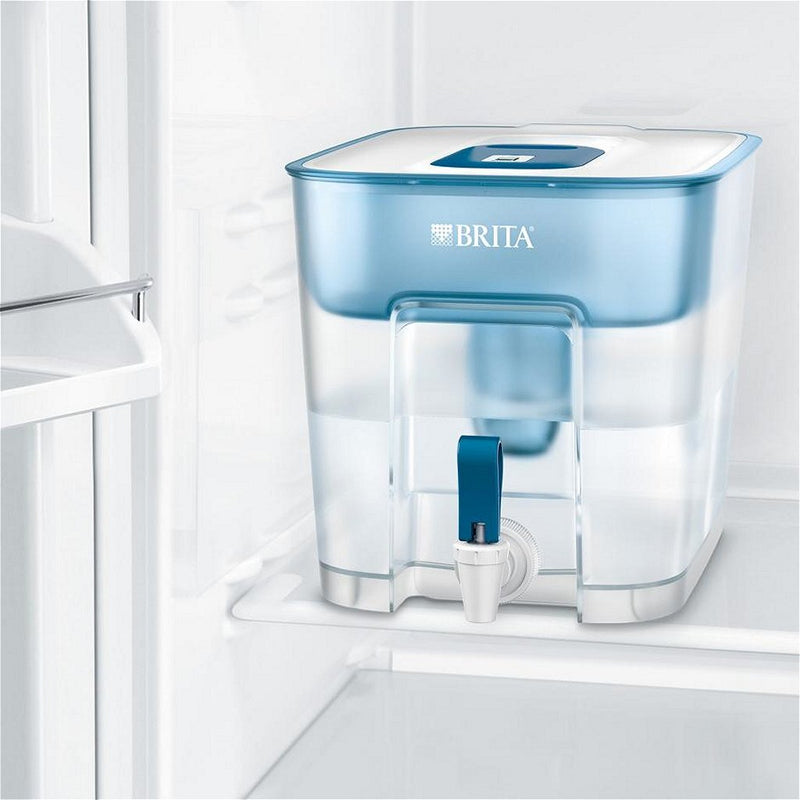 Load image into Gallery viewer, Brita flow waterfilter 8.2l blauw wit
