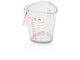 Leifheit comfortline maatbeker - 1 liter - incl. antislipbodem - incl. schenktuit - vaatwasserbestendig - transparant