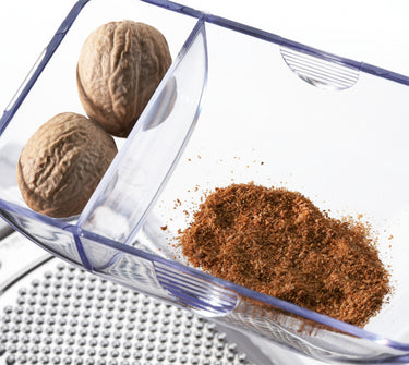 Leifheit comfortline parmezaanse kaasrasp - incl. opvangbak - vaatwasserbestendig - wit