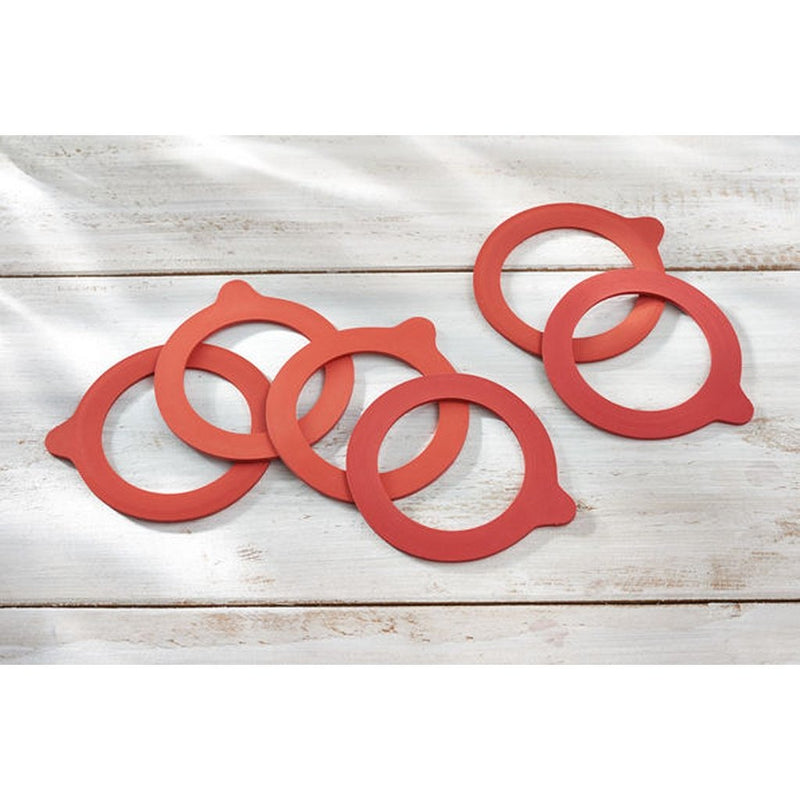 Load image into Gallery viewer, Leifheit 3216 rubberen weckringen 68x94 mm 6 stuks
