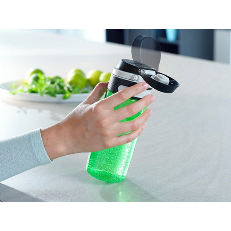 Load image into Gallery viewer, Leifheit 3267 flip tritan drinkfles 550 ml groen
