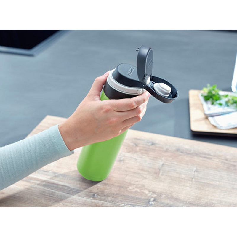 Load image into Gallery viewer, Leifheit 3277 flip isoleerbeker 600 ml groen
