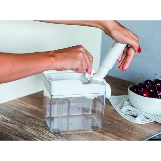 Leifheit 37211 cherry stoner kersenontpitter wit tranparant