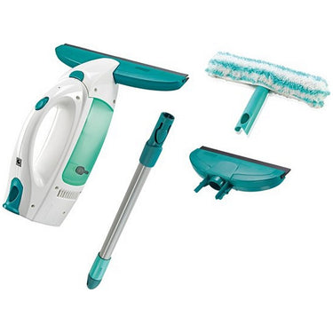Leifheit 51016 dry clean raamzuiger met steel + smalle zuigmond en inwasser