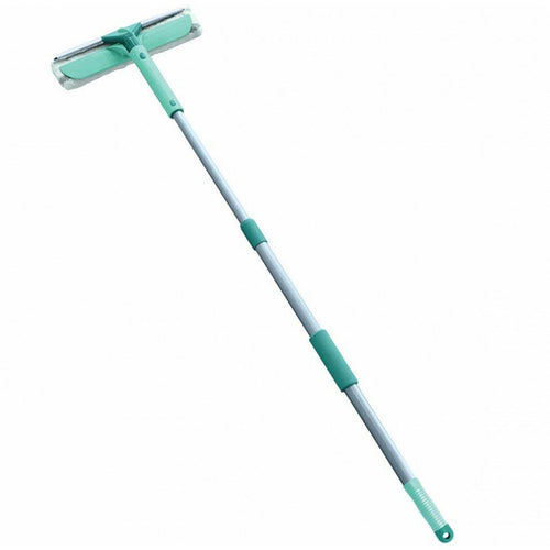 Leifheit 55238 classic raamwisser met telescoopsteel en doek 30x90-135 cm