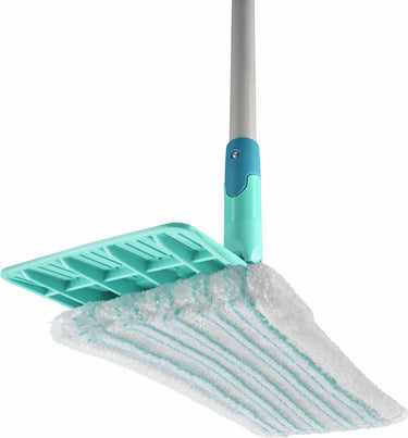 Leifheit power clean vloerwisser m - compleet systeem - incl. steel (140cm) - 33 cm wisbreedte - micro duo