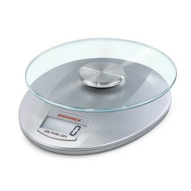 Soehnle keukenweegschaal roma - digitaal - 1 gram nauwkeurig - tot 5 kg - zilver